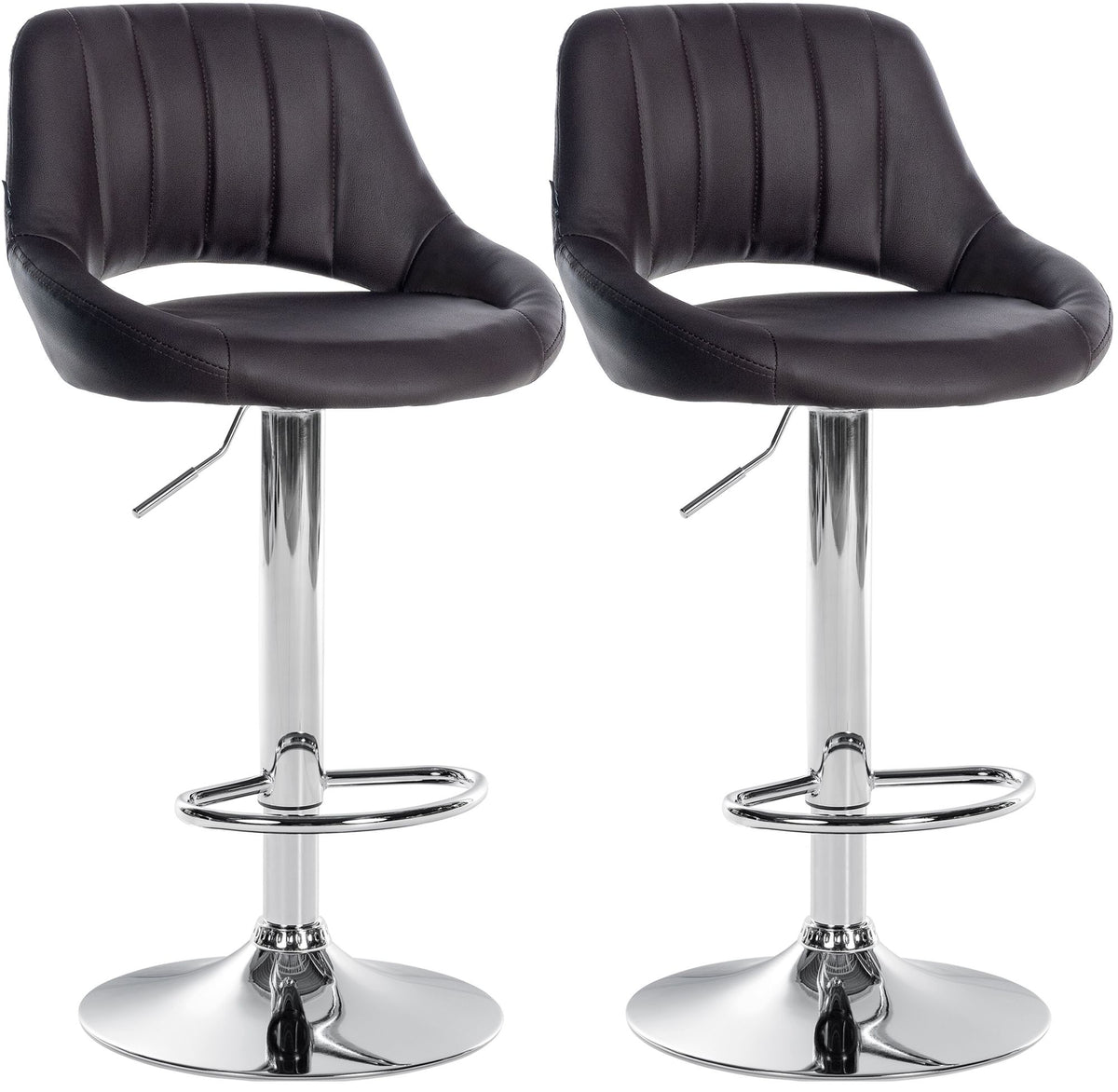 2er Set Barhocker Milet Kunstleder Hauptbild