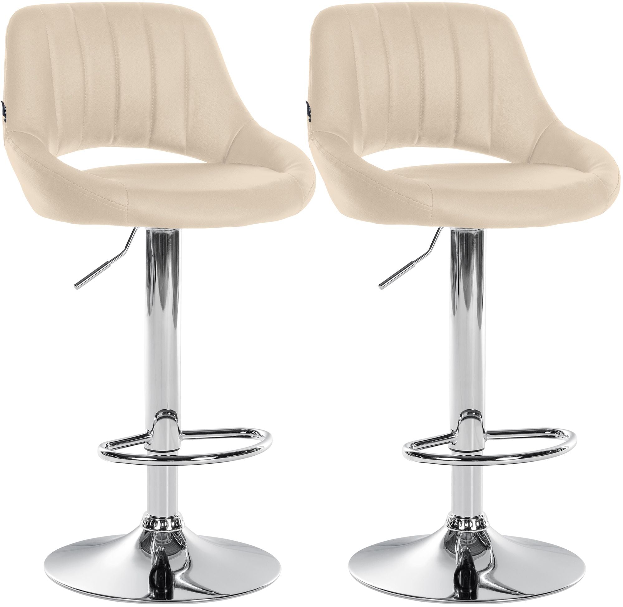 2er Set Barhocker Milet Kunstleder Zweitbild
