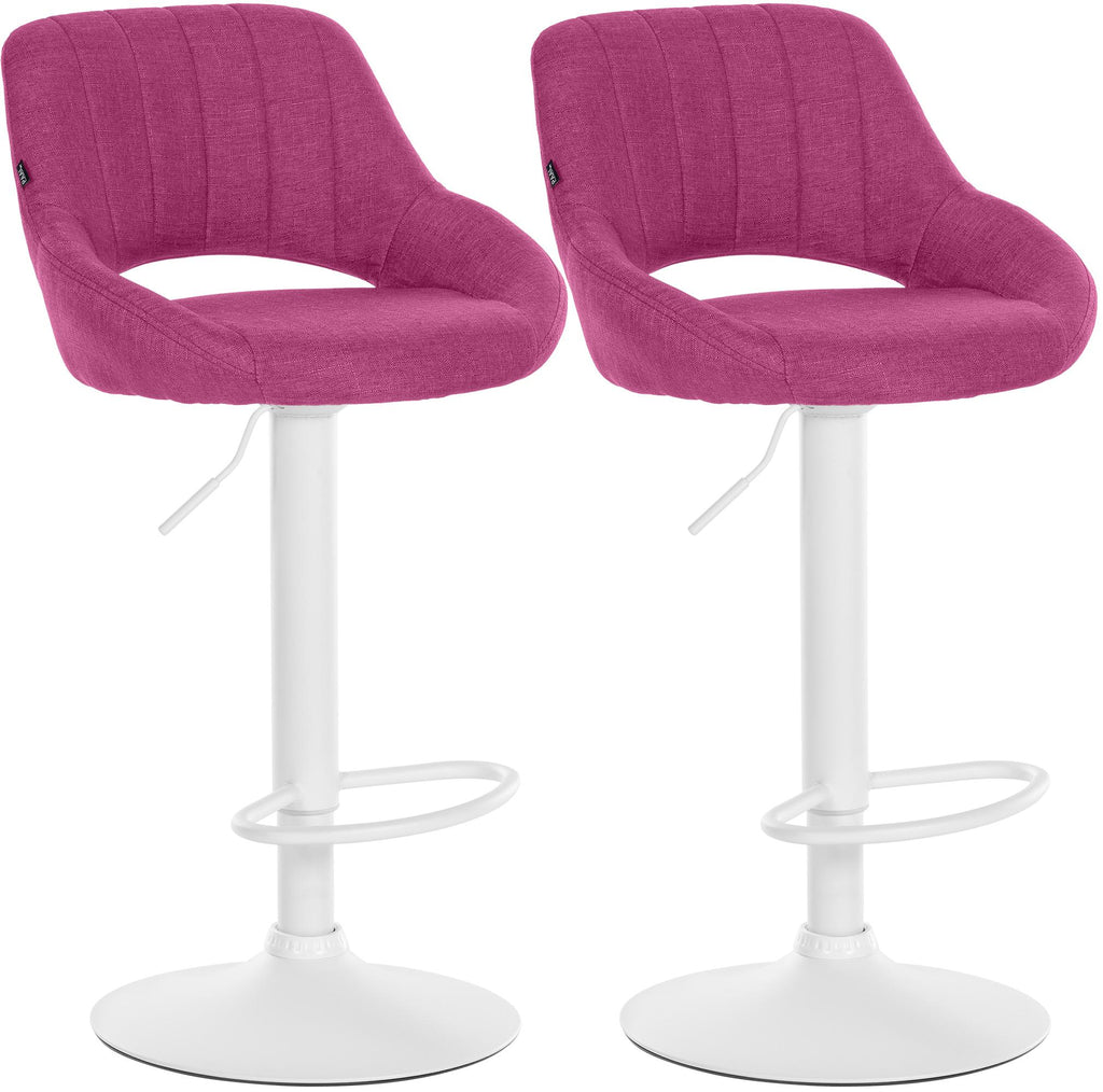 2er Set Barhocker Milet Stoff