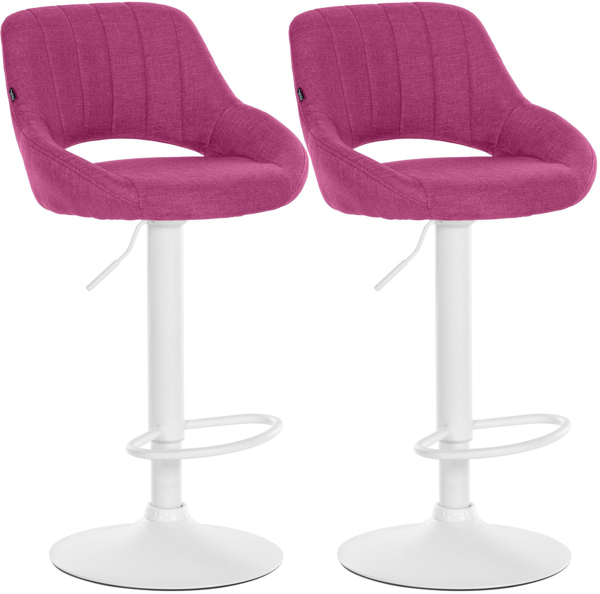 2er Set Barhocker Milet Stoff