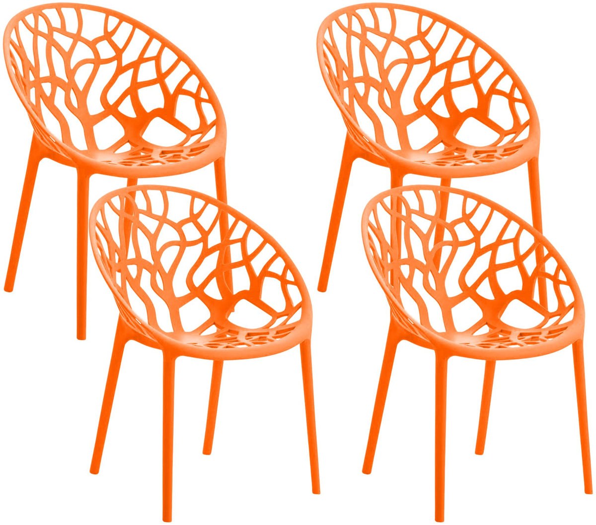 4er Set Gartenstühle Hope