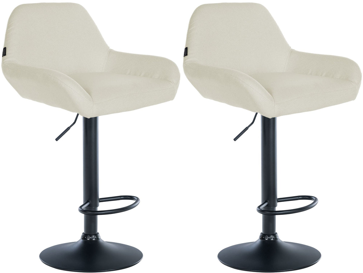2er Set Barhocker Braga Stoff Hauptbild