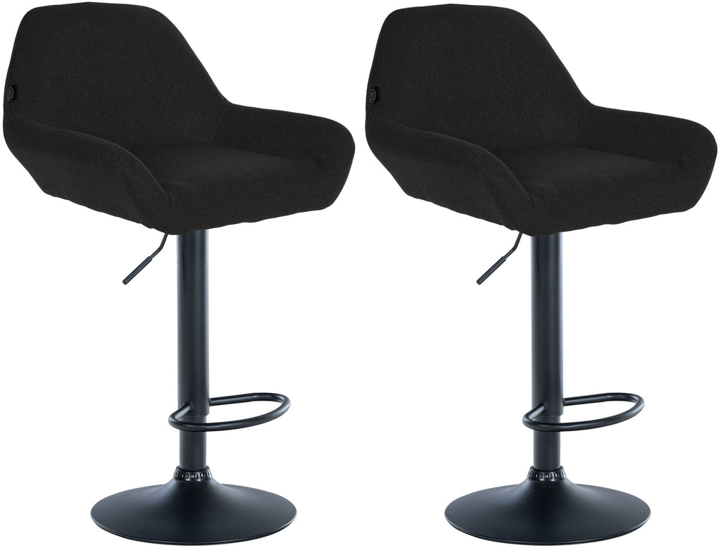 2er Set Barhocker Braga Stoff