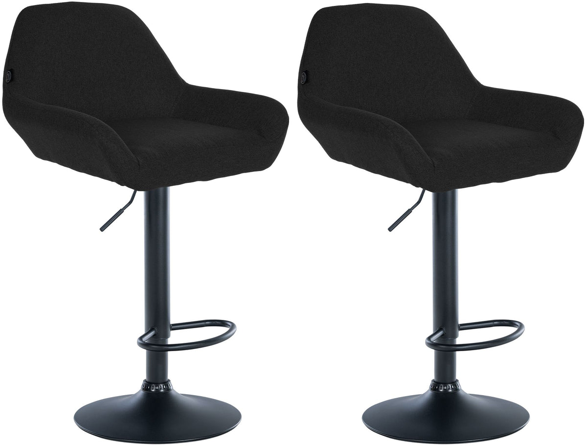 2er Set Barhocker Braga Stoff