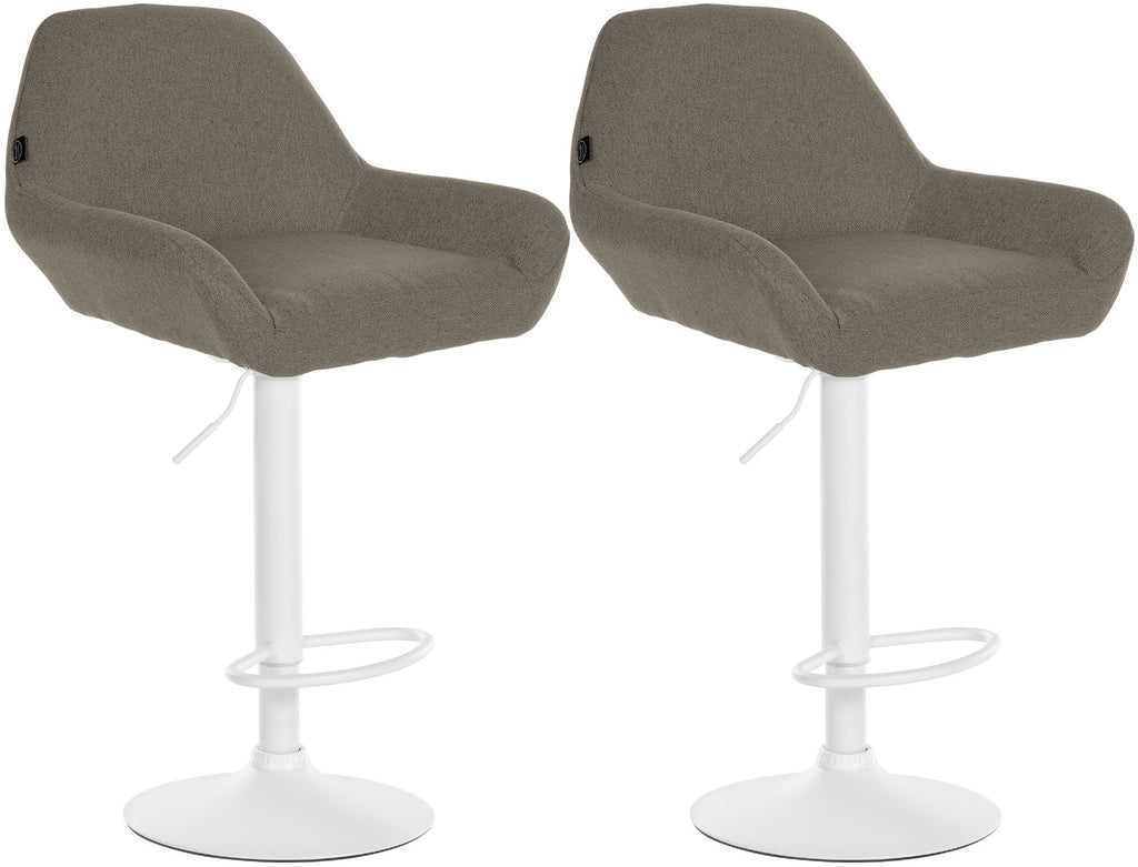 2er Set Barhocker Braga Stoff