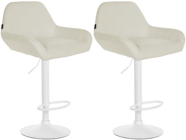 2er Set Barhocker Braga Stoff