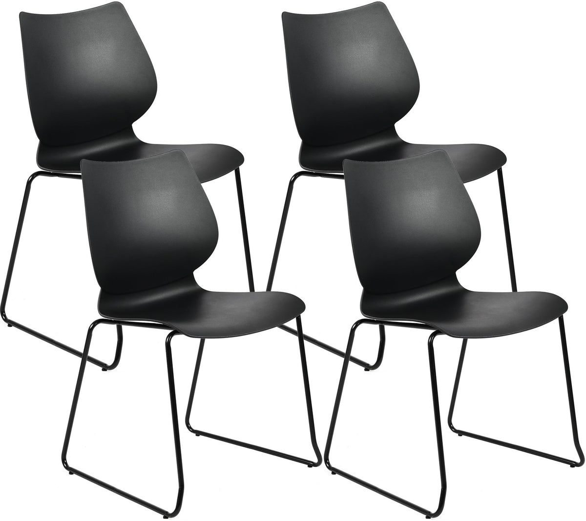 4er Set Stapelstühle Houma Hoofdafbeelding