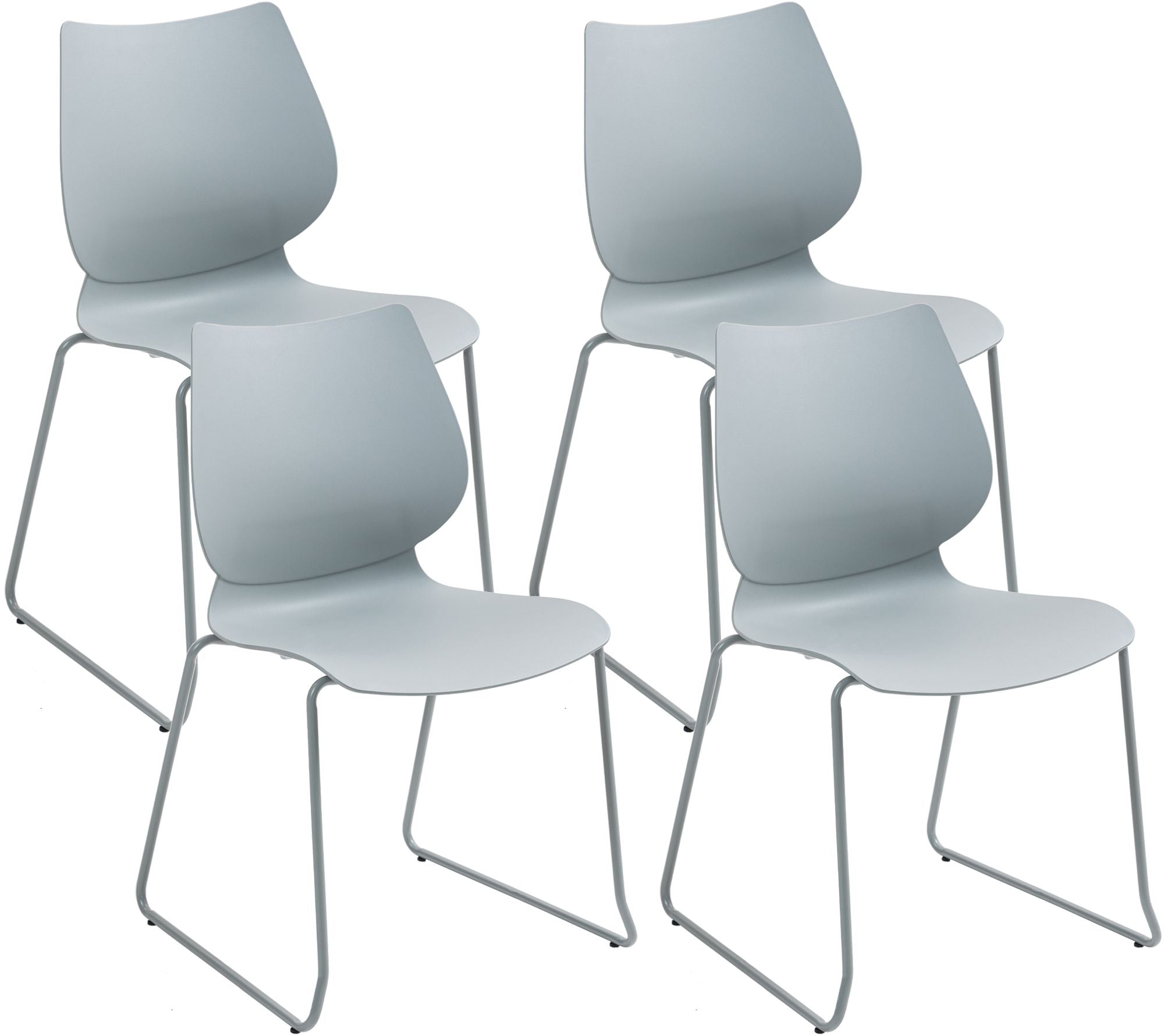 4er Set Stapelstühle Houma Secundaire afbeelding