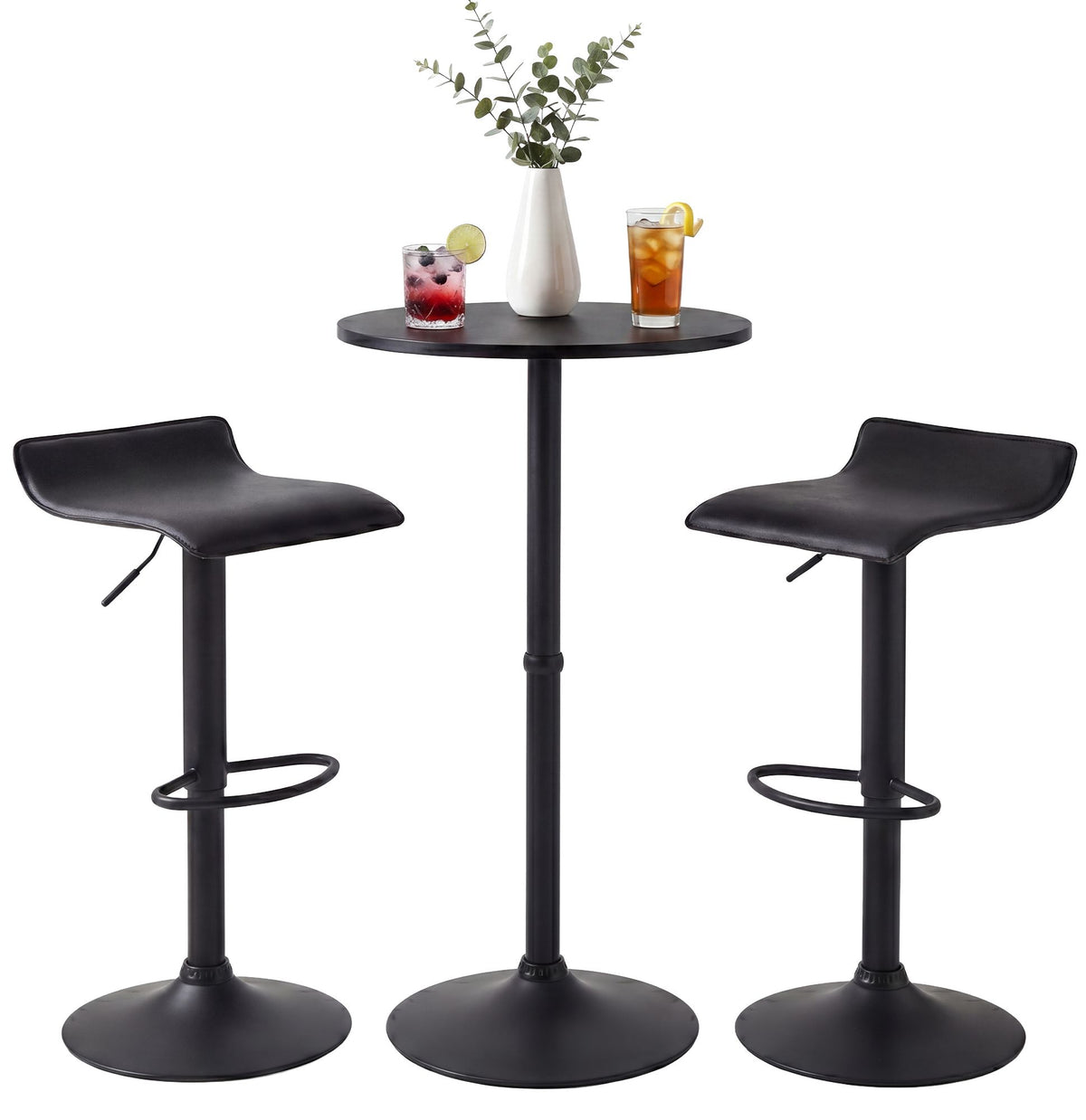 Bartisch-Set Lumo mit zwei Barhockern Hauptbild
