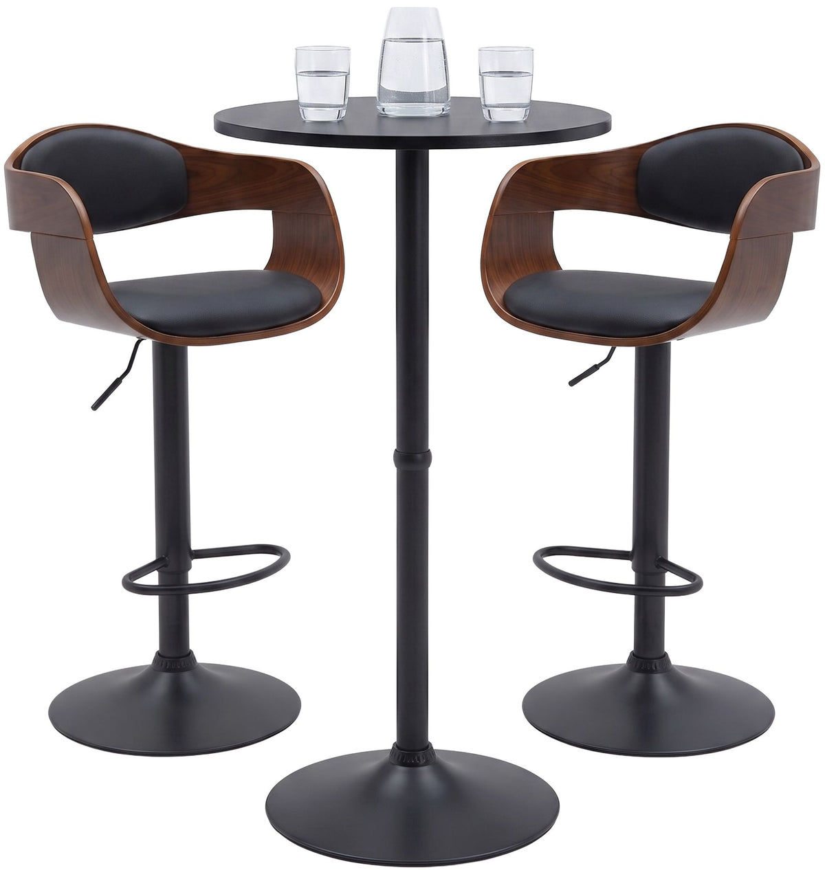 Bartisch-Set Kivo mit zwei Barhockern Hauptbild