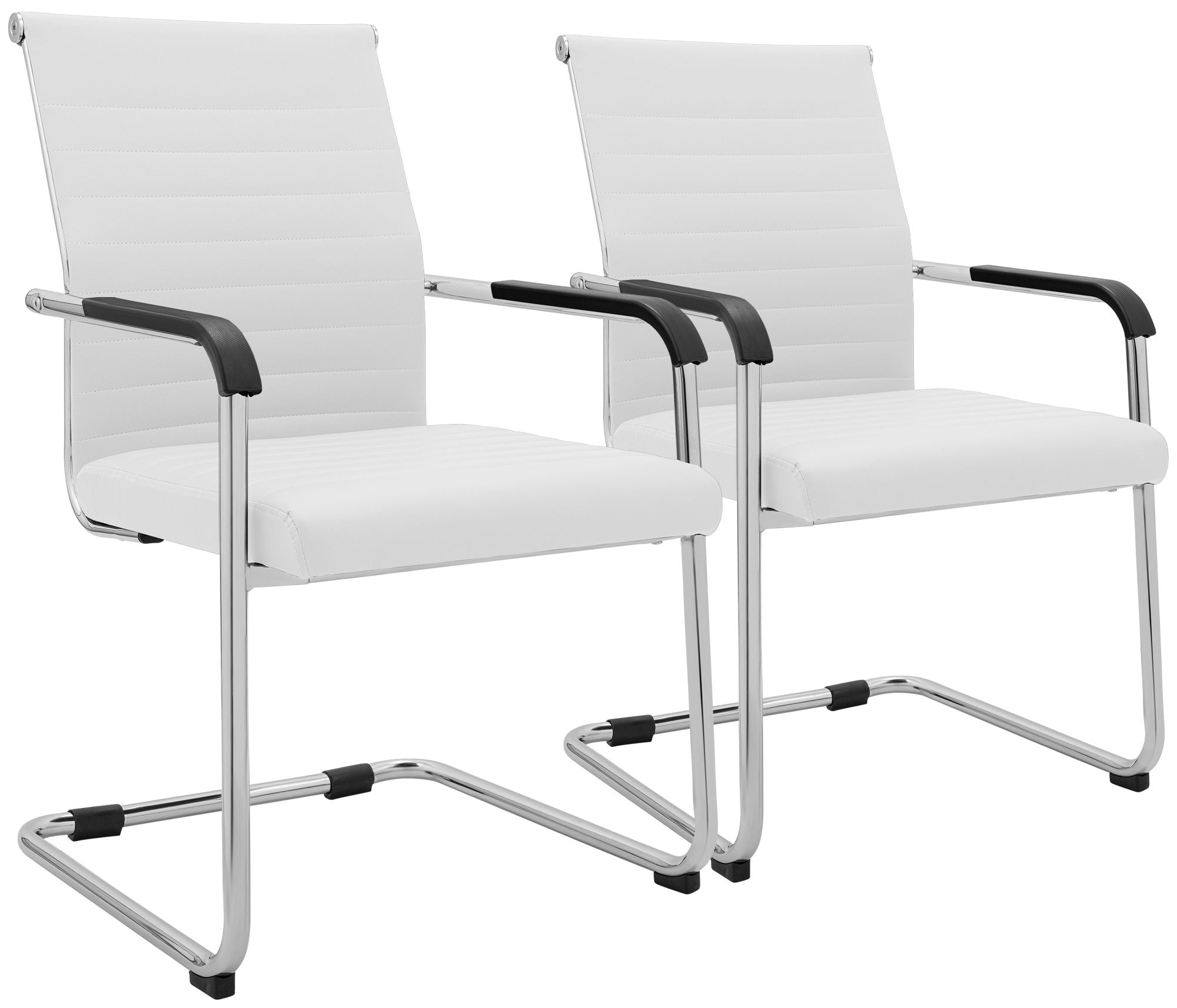 2er Set Freischwinger Hakon Lederoptik Zweitbild