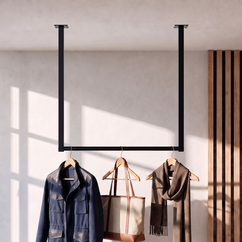 Kleiderstange Fenton Schwarz