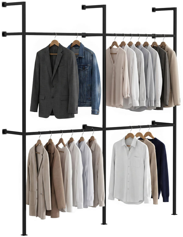 Wandgarderobe Arundel schwarz