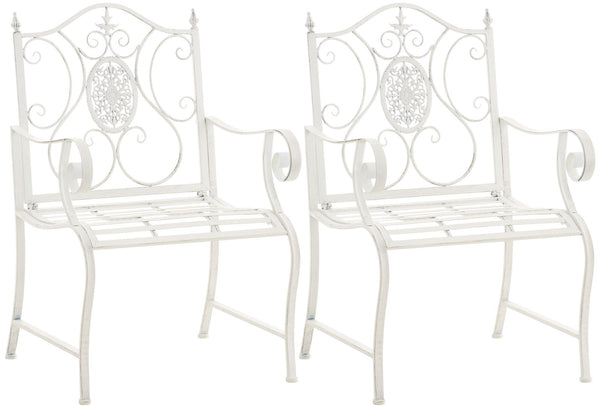 2er Set Gartenstühle Punjab