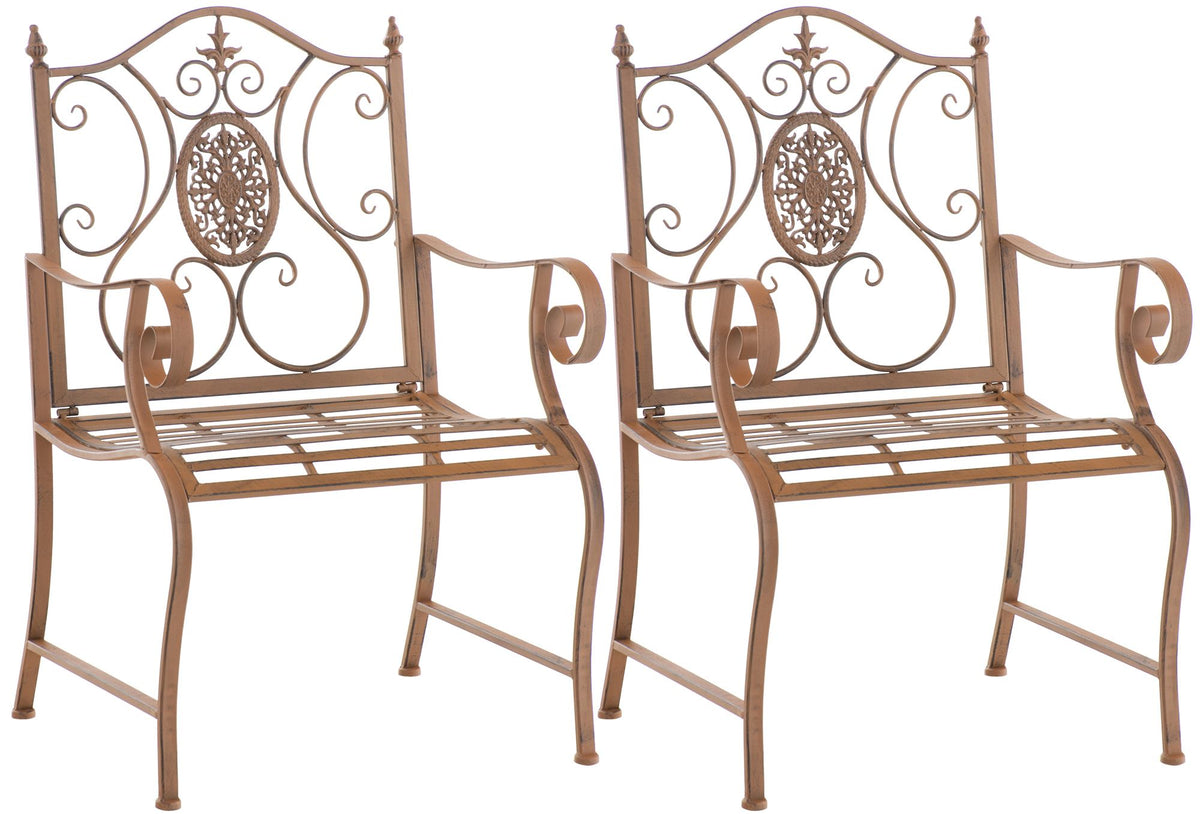2er Set Gartenstühle Punjab