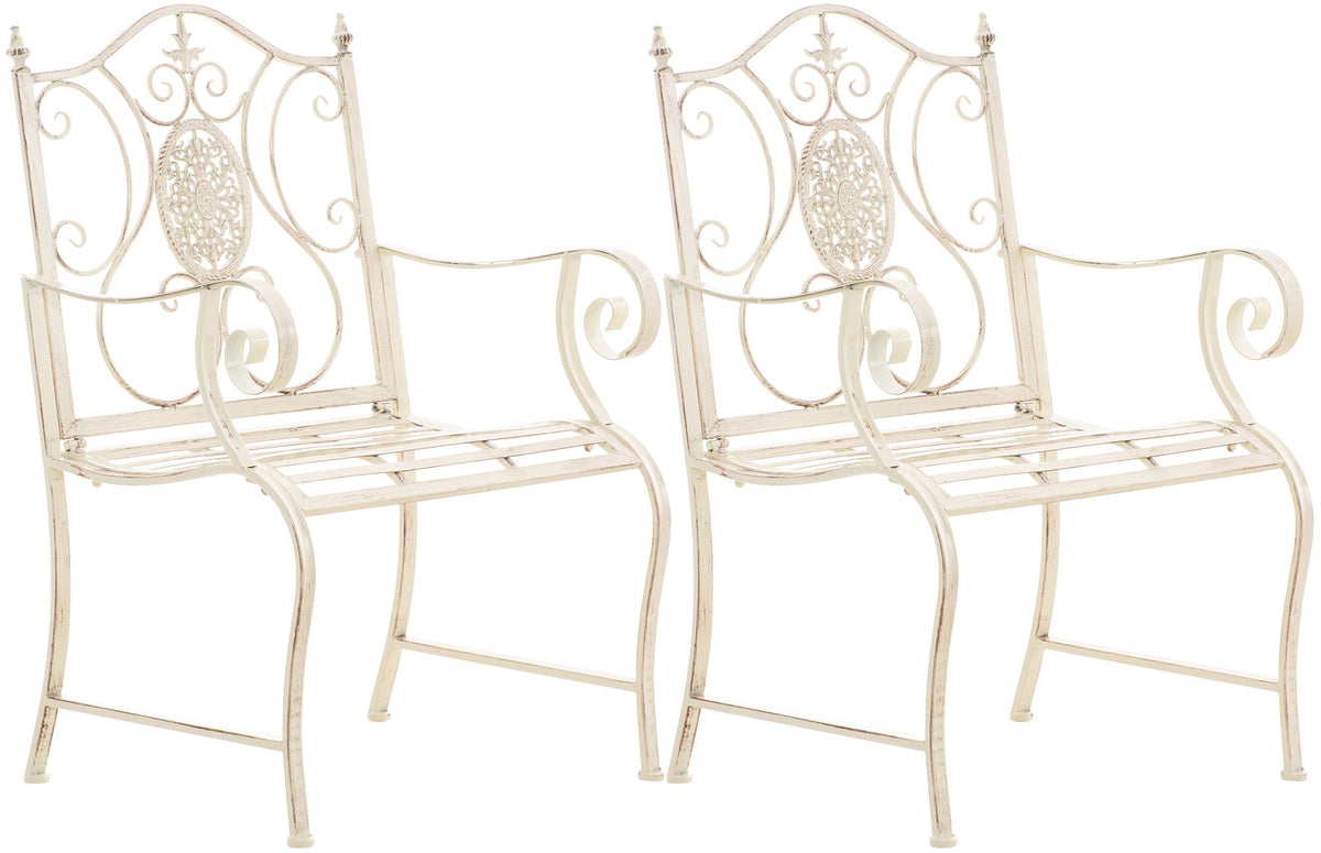 2er Set Gartenstühle Punjab