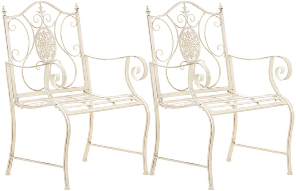 2er Set Gartenstühle Punjab