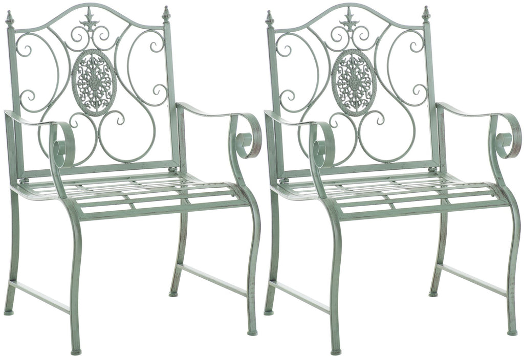 2er Set Gartenstühle Punjab