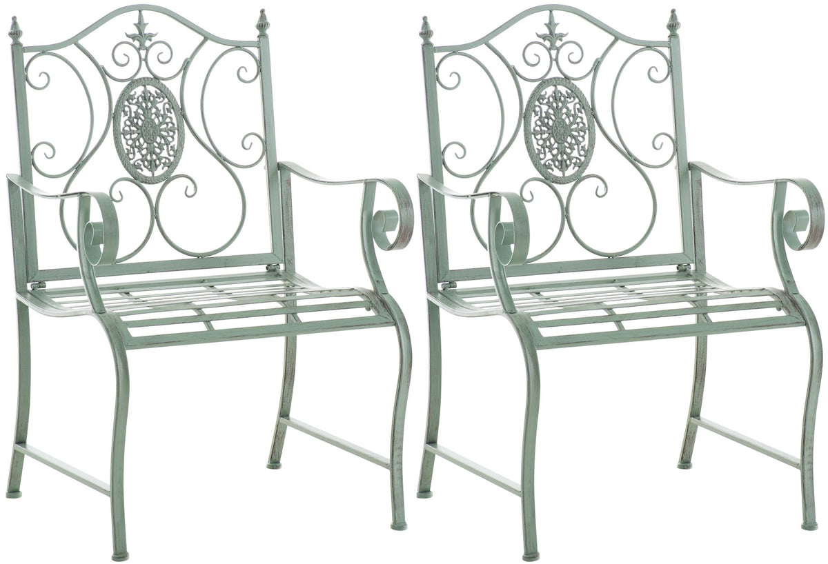 2er Set Gartenstühle Punjab