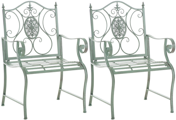 2er Set Gartenstühle Punjab